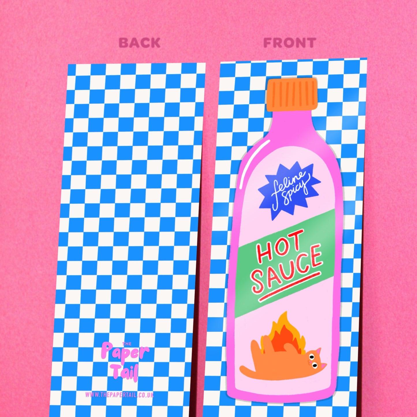 Hot Sauce Bookmark