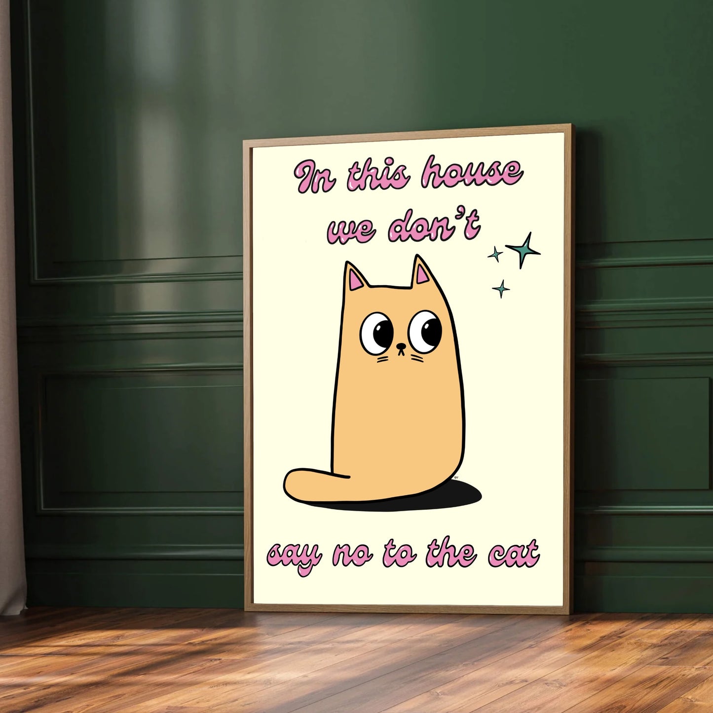 Don’t Say No print