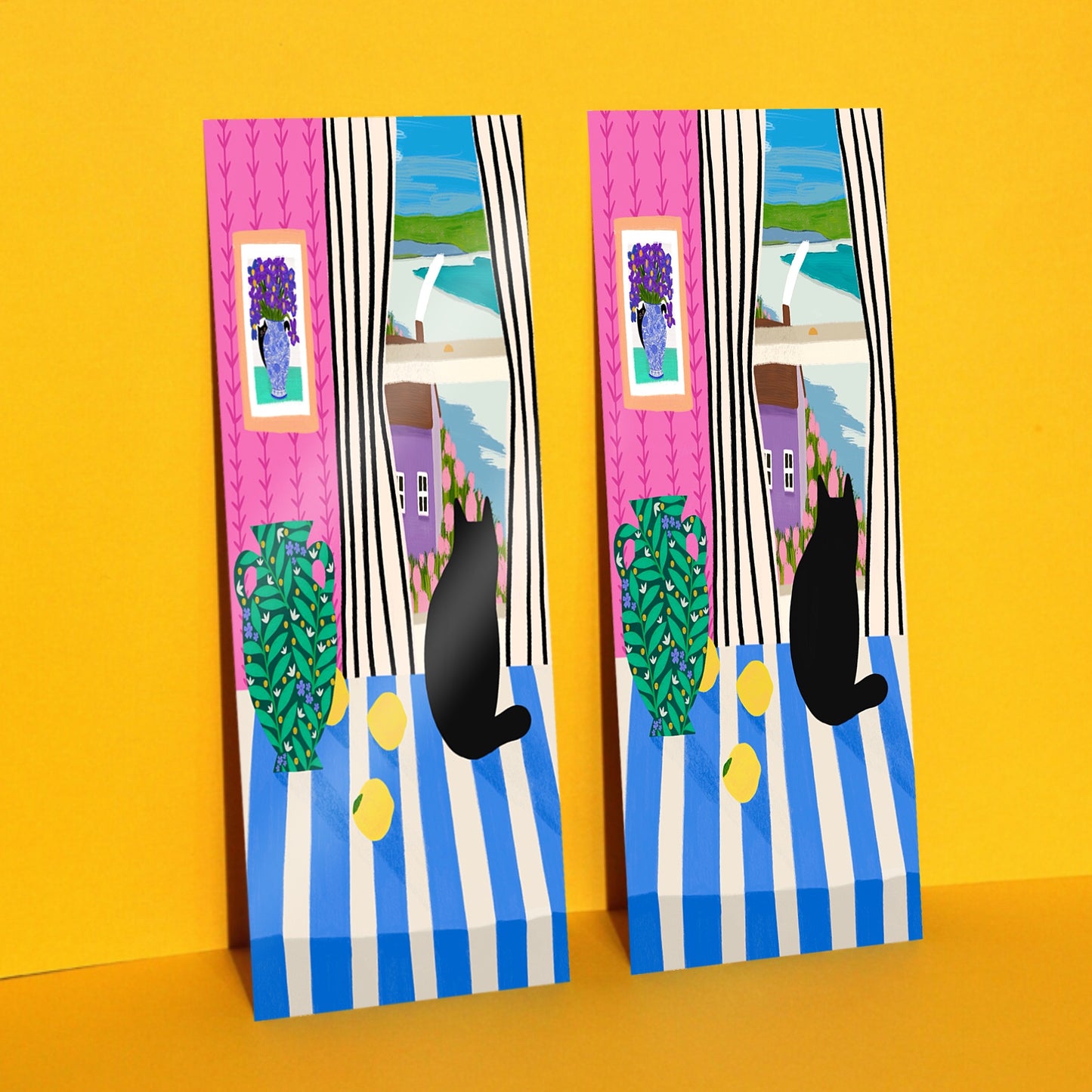 Window Cat bookmark