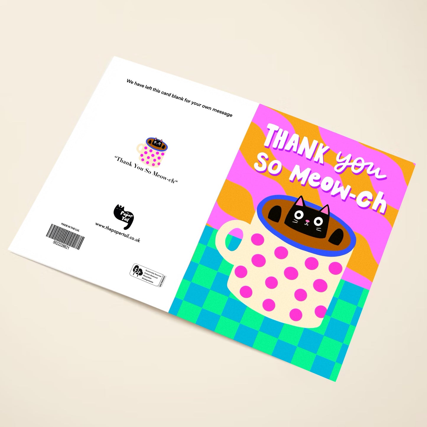Thank You Greetings Card
