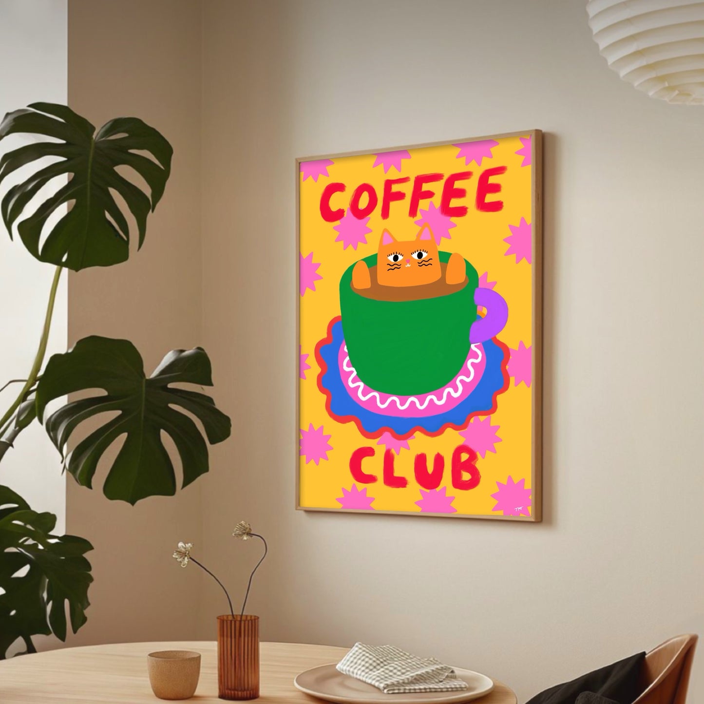 Coffee Club print