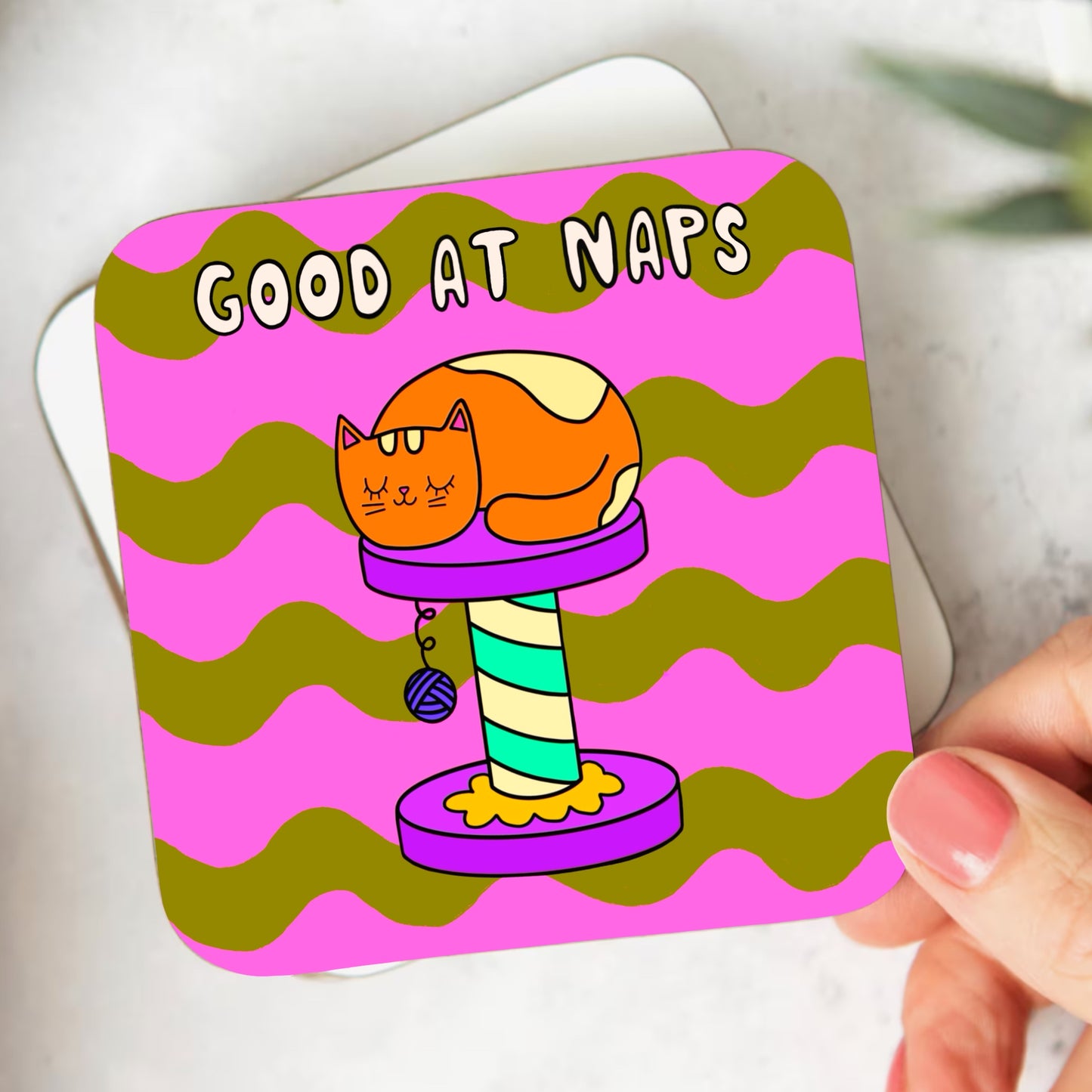 Good At Naps Coaster
