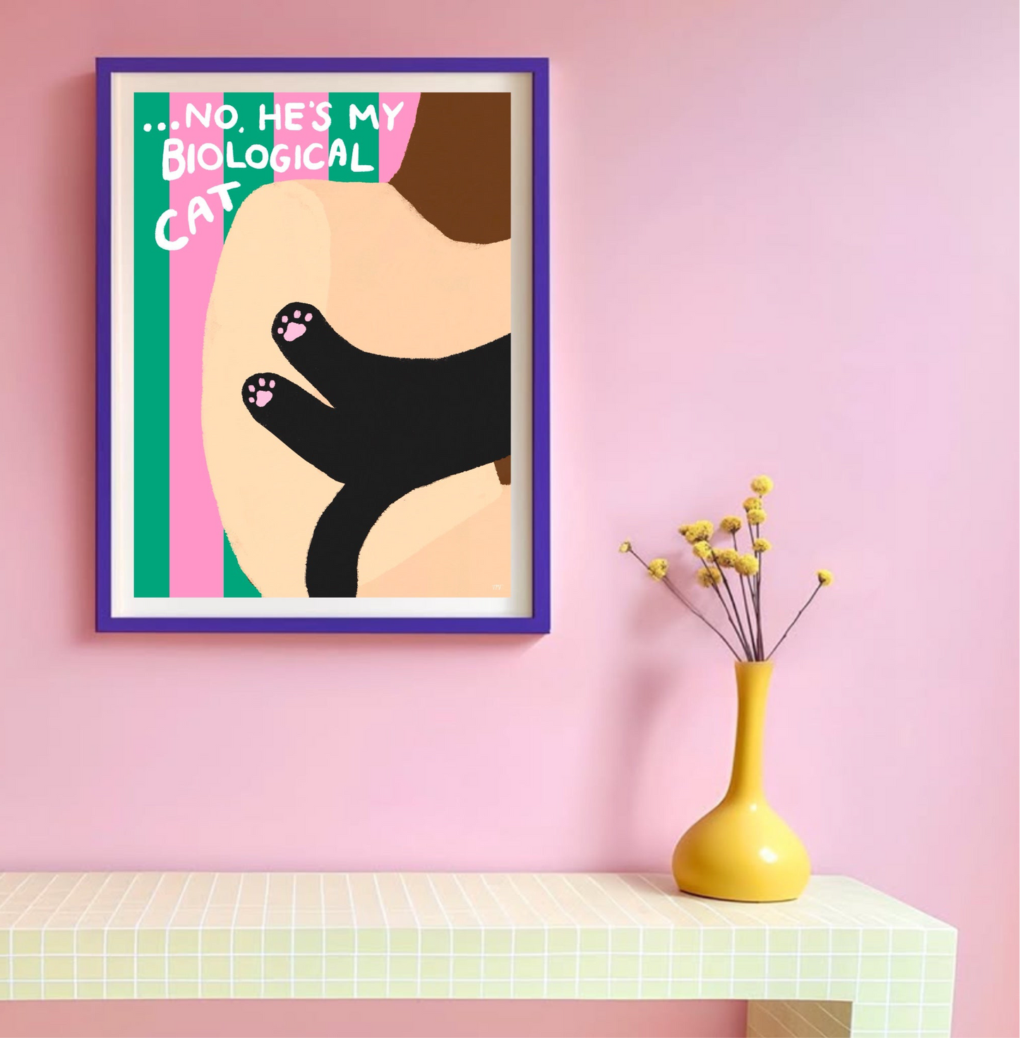 Biological Cat Print