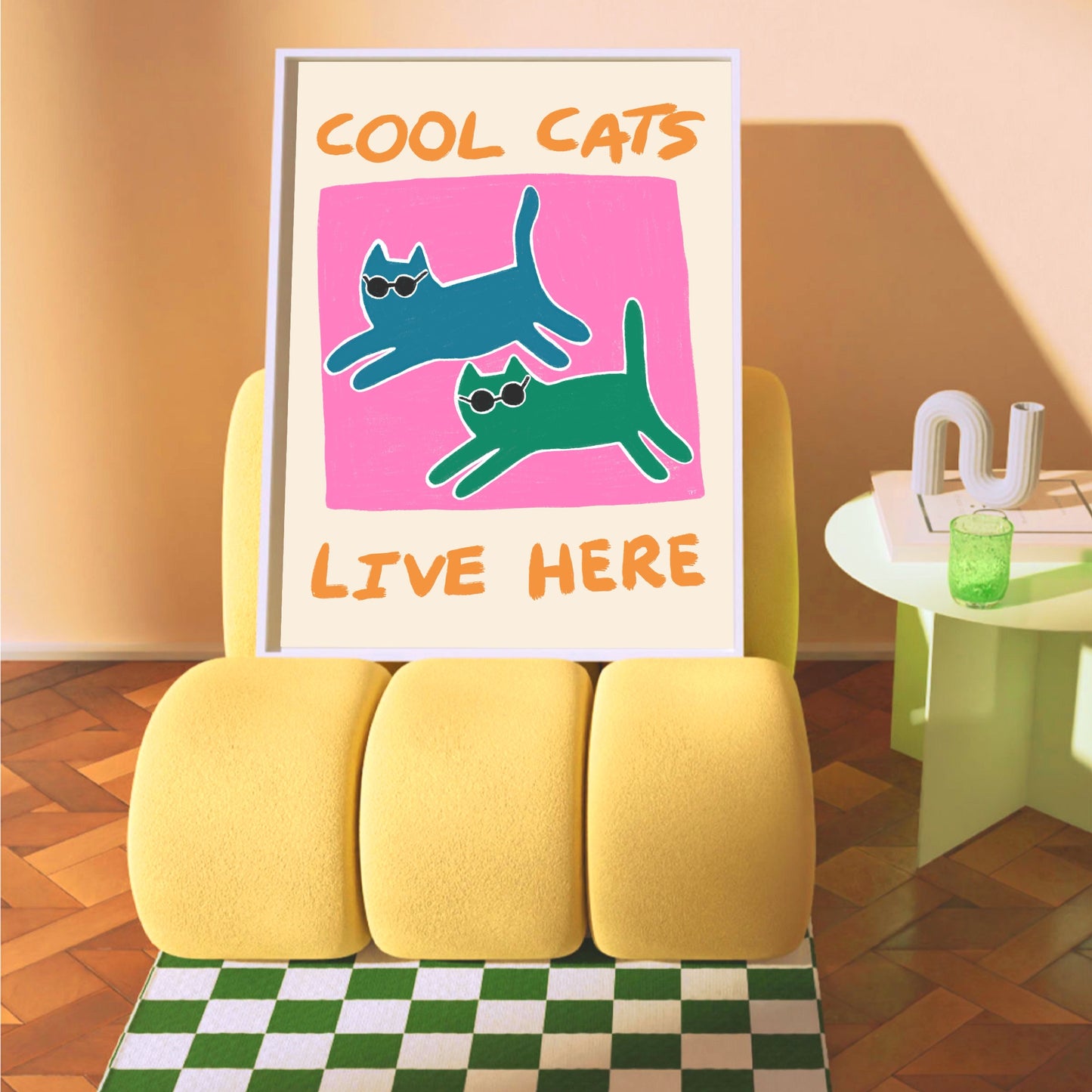 Cool Cats Print