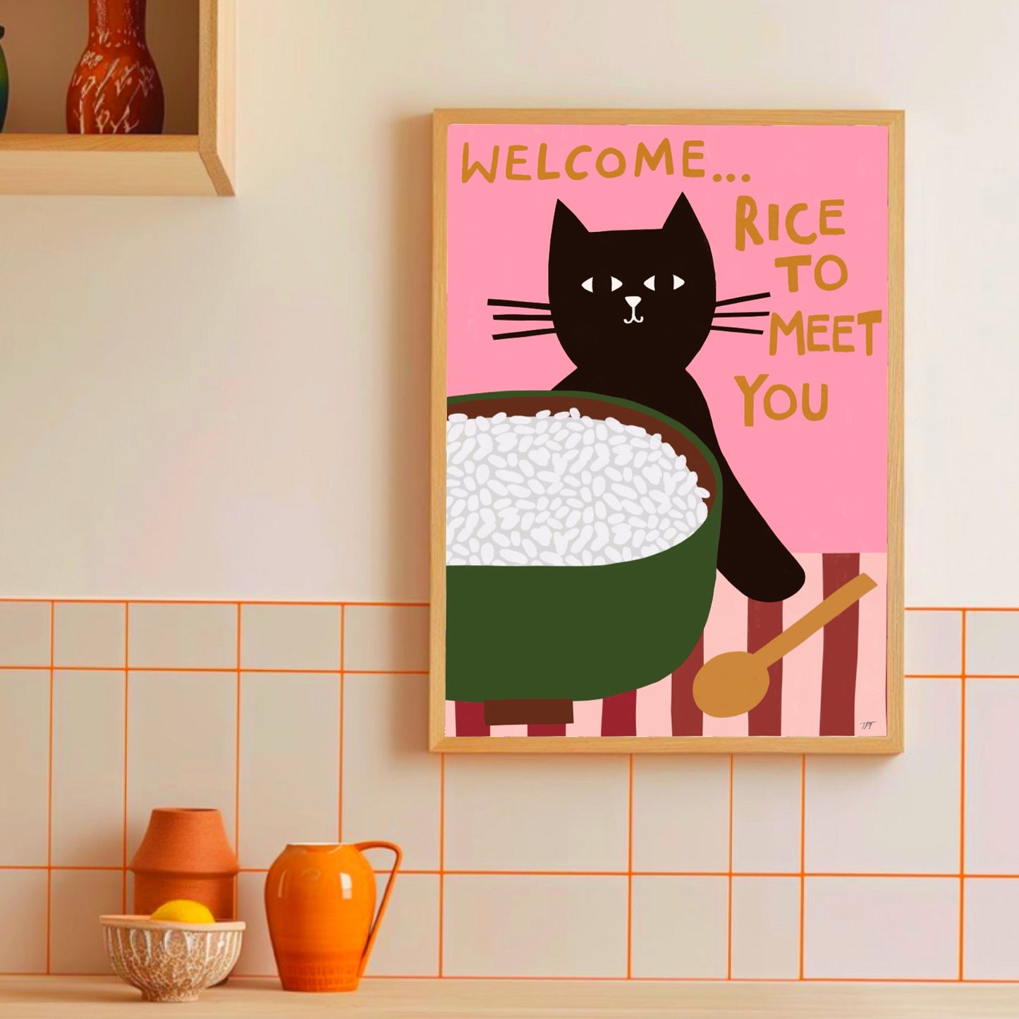 Rice To Meet You Print