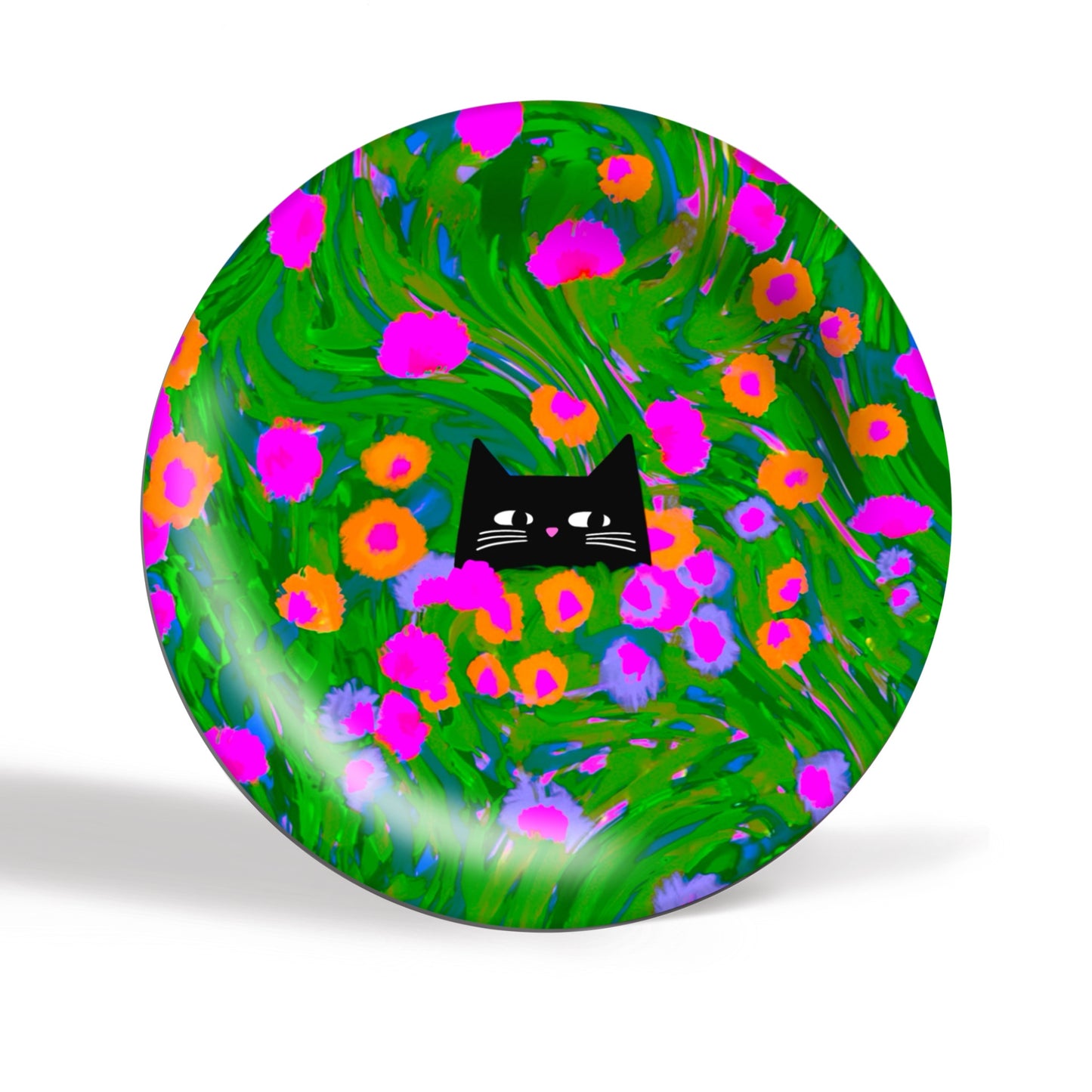Meadow Cat - Ceramic Plate