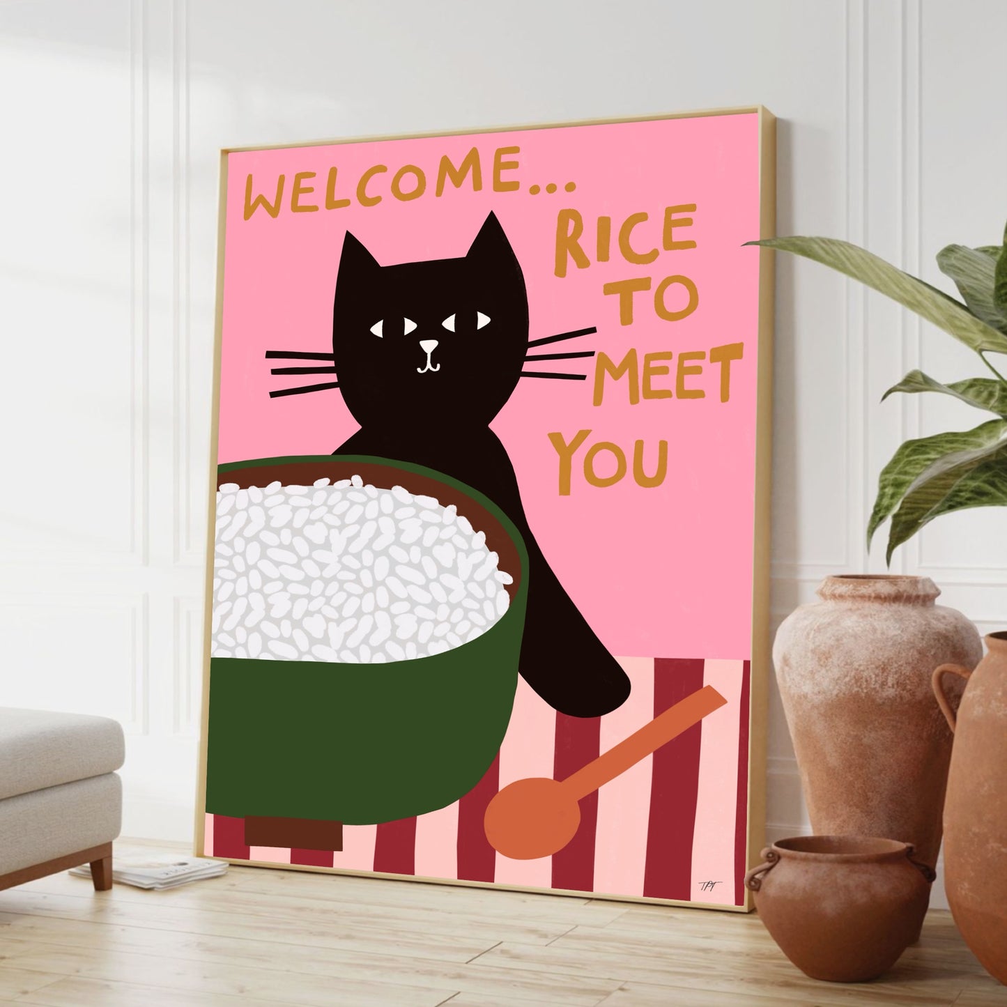 Rice To Meet You Print