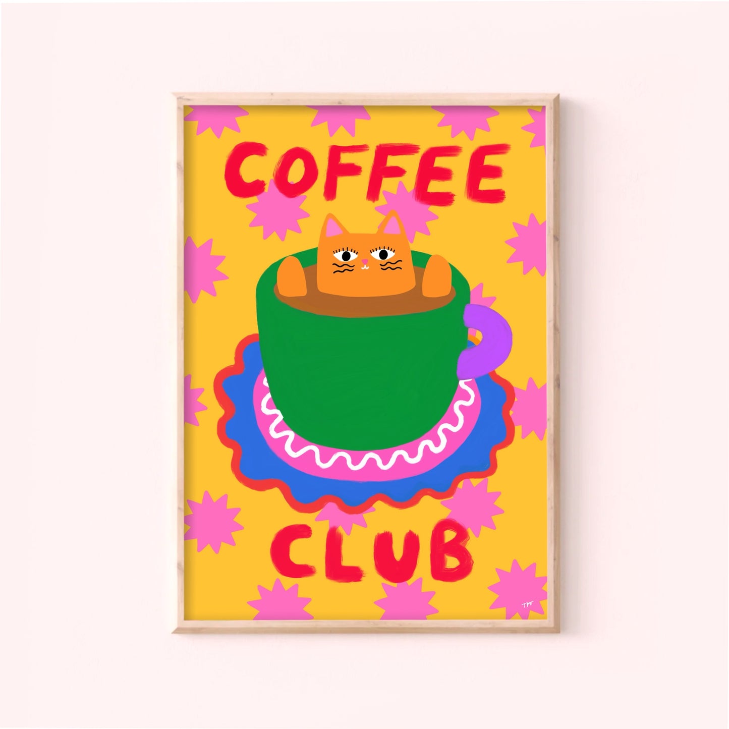Coffee Club print