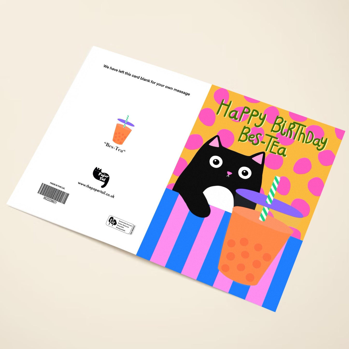 Bes-Tea Birthday Card