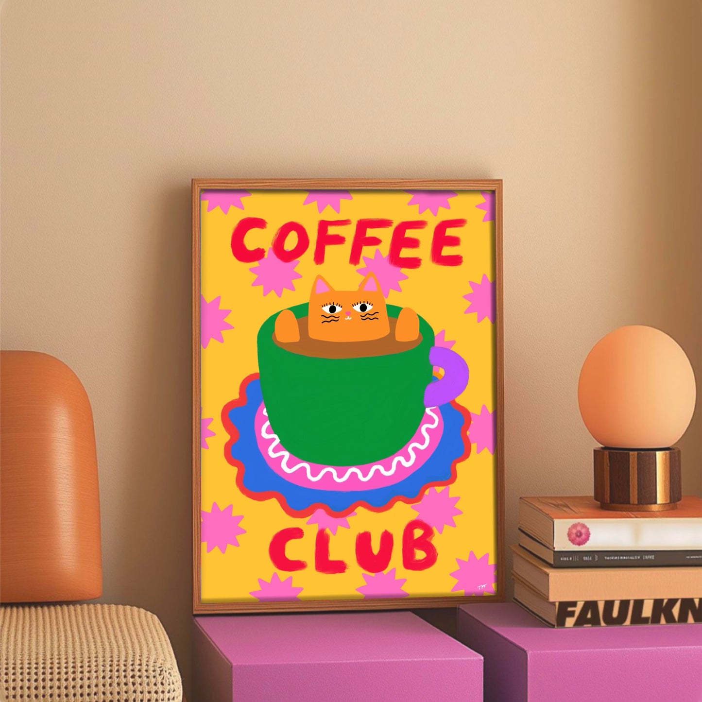 Coffee Club print