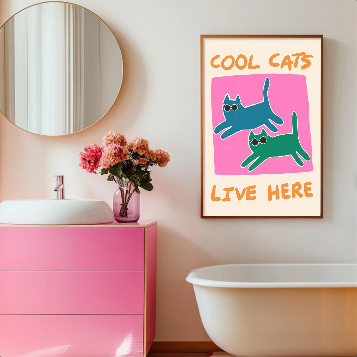 Cool Cats Print