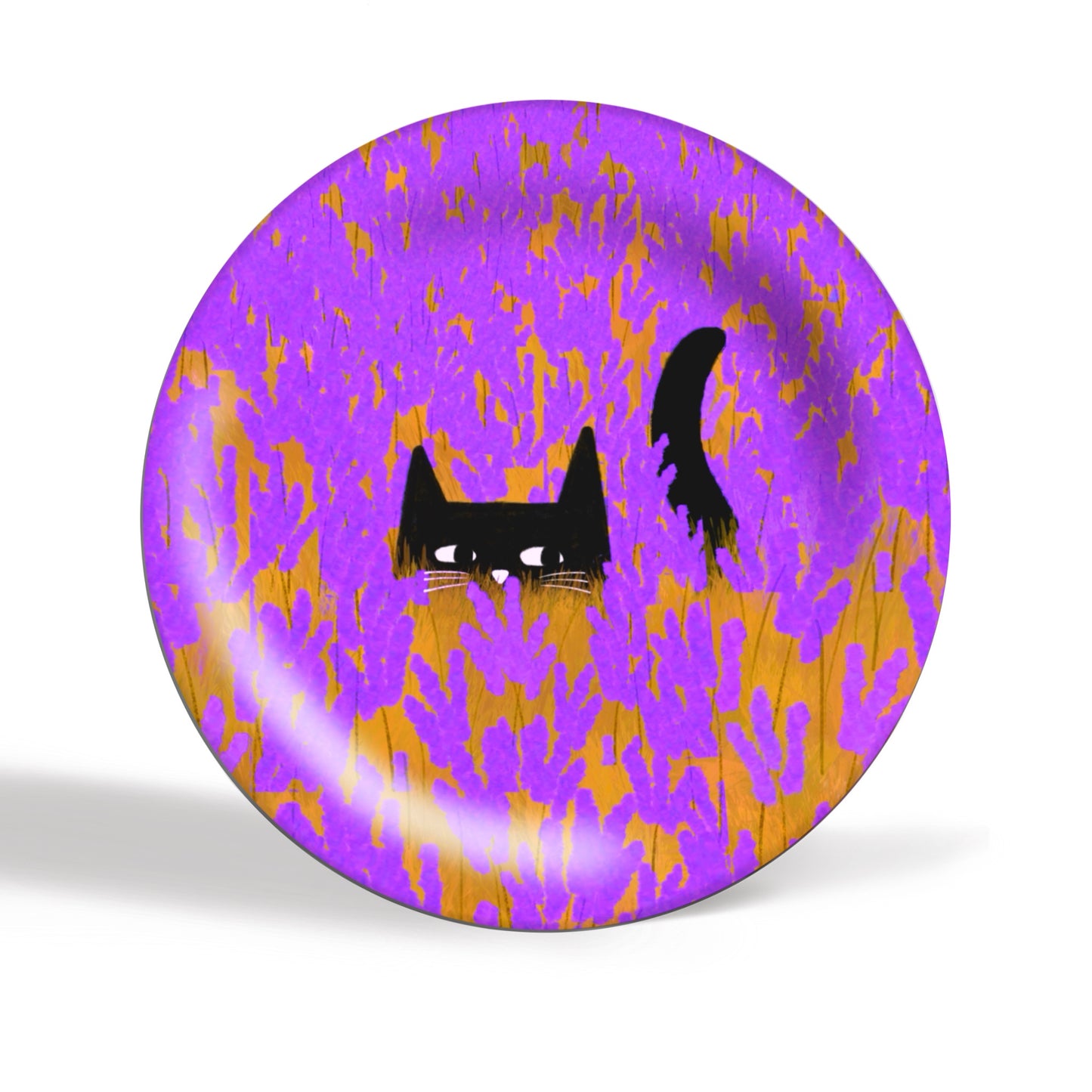 Lavender Field - Ceramic Plate