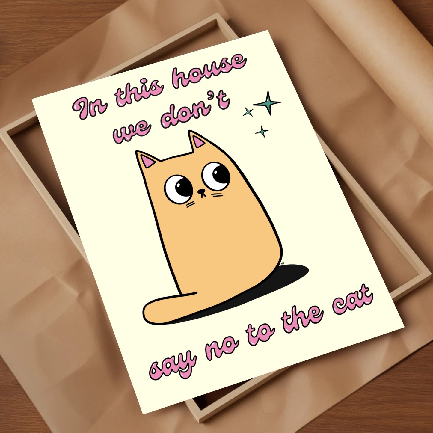 Don’t Say No print