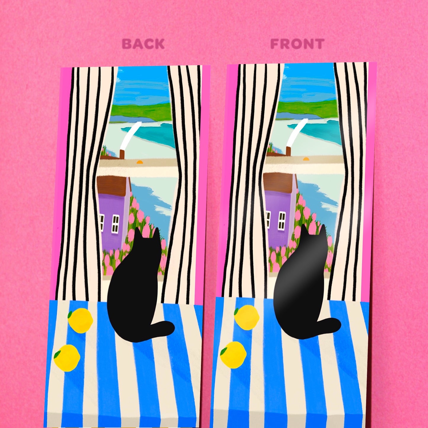 Window Cat bookmark