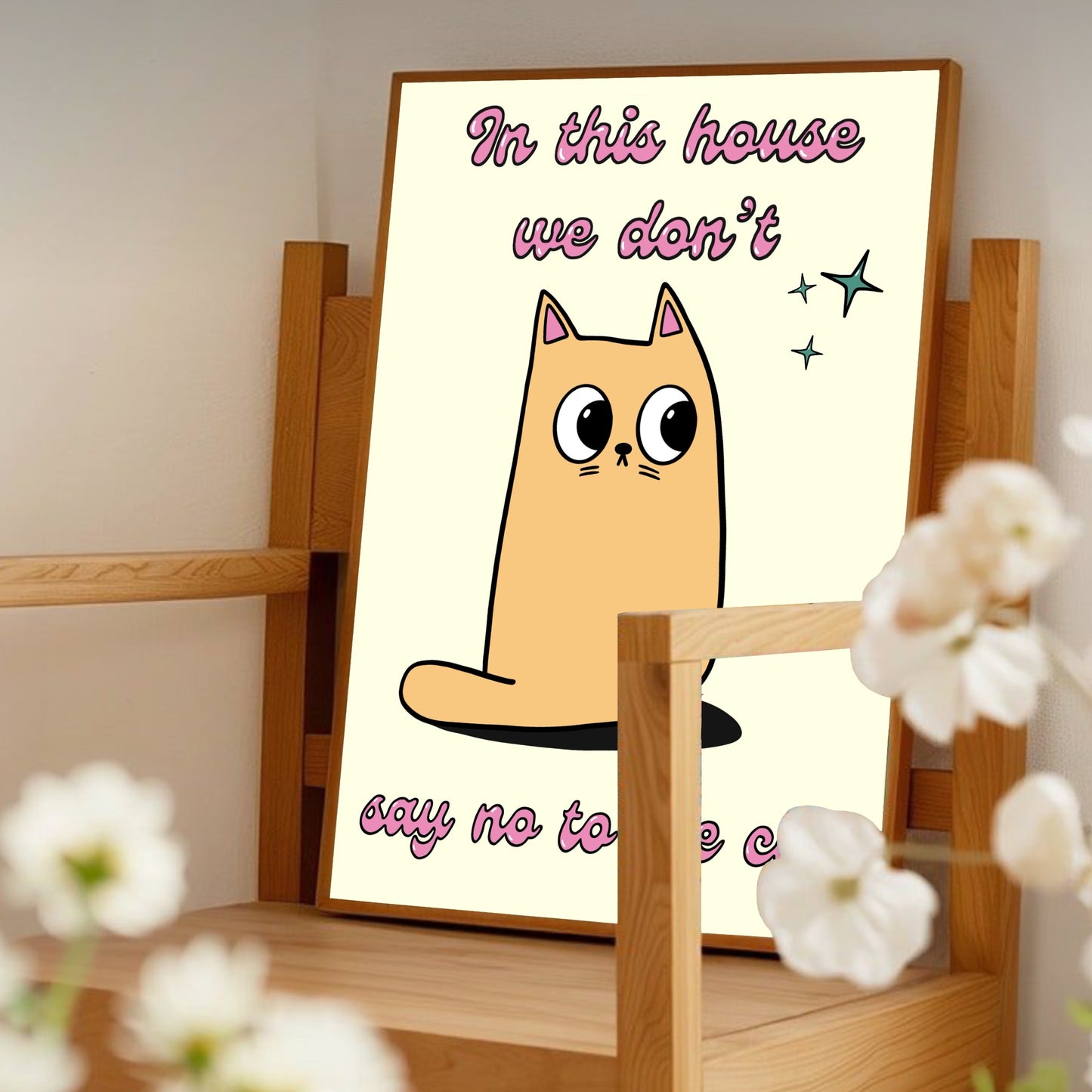 Don’t Say No print