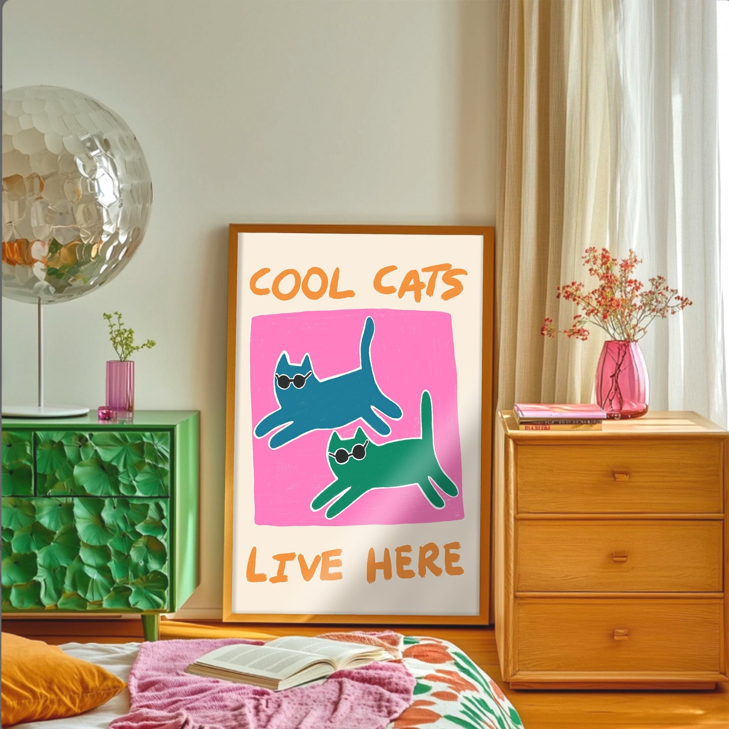 Cool Cats Print