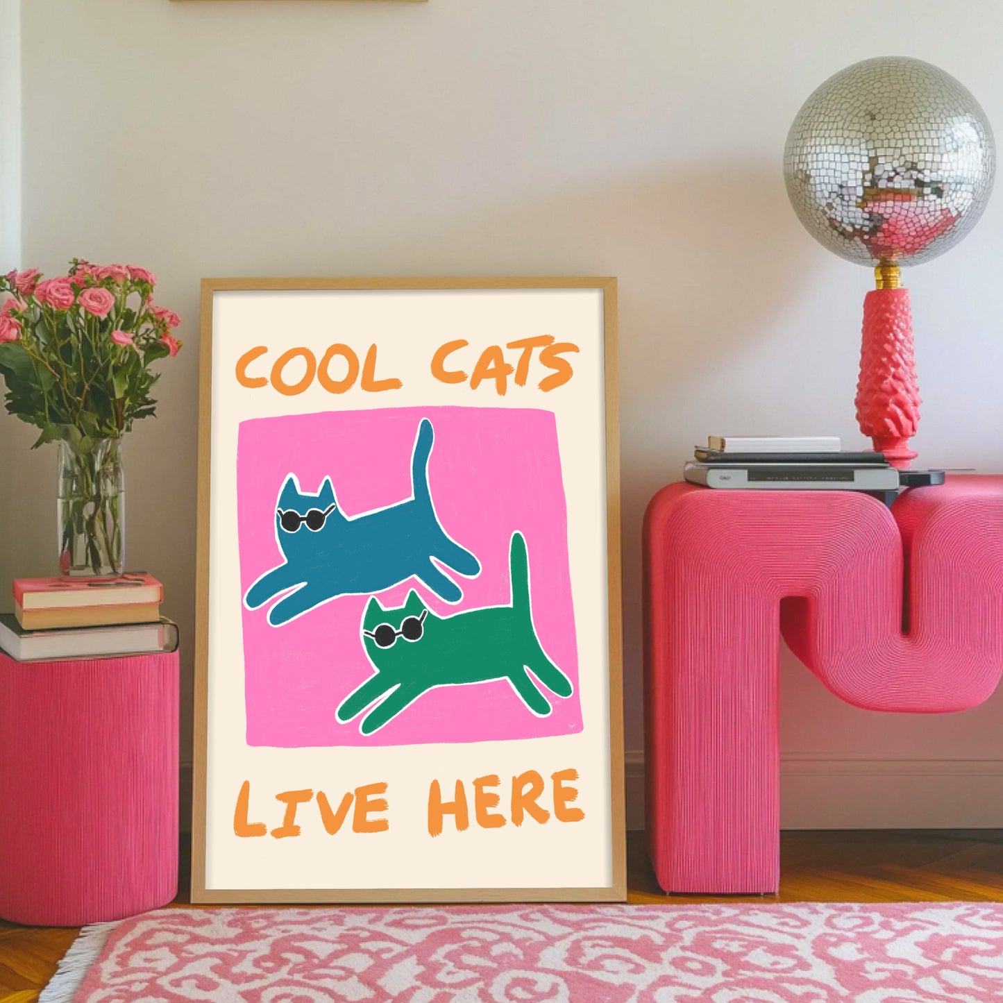 Cool Cats Print