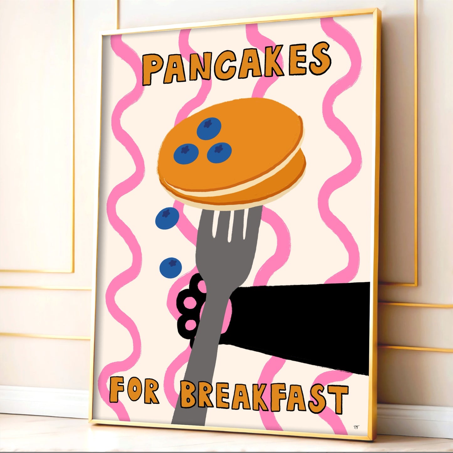 Pancakes For Breakfast Print