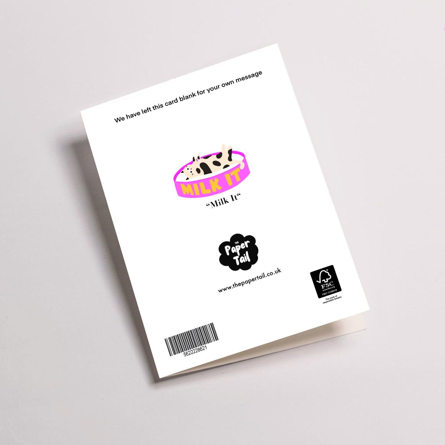 Milk It - Carte d'anniversaire
