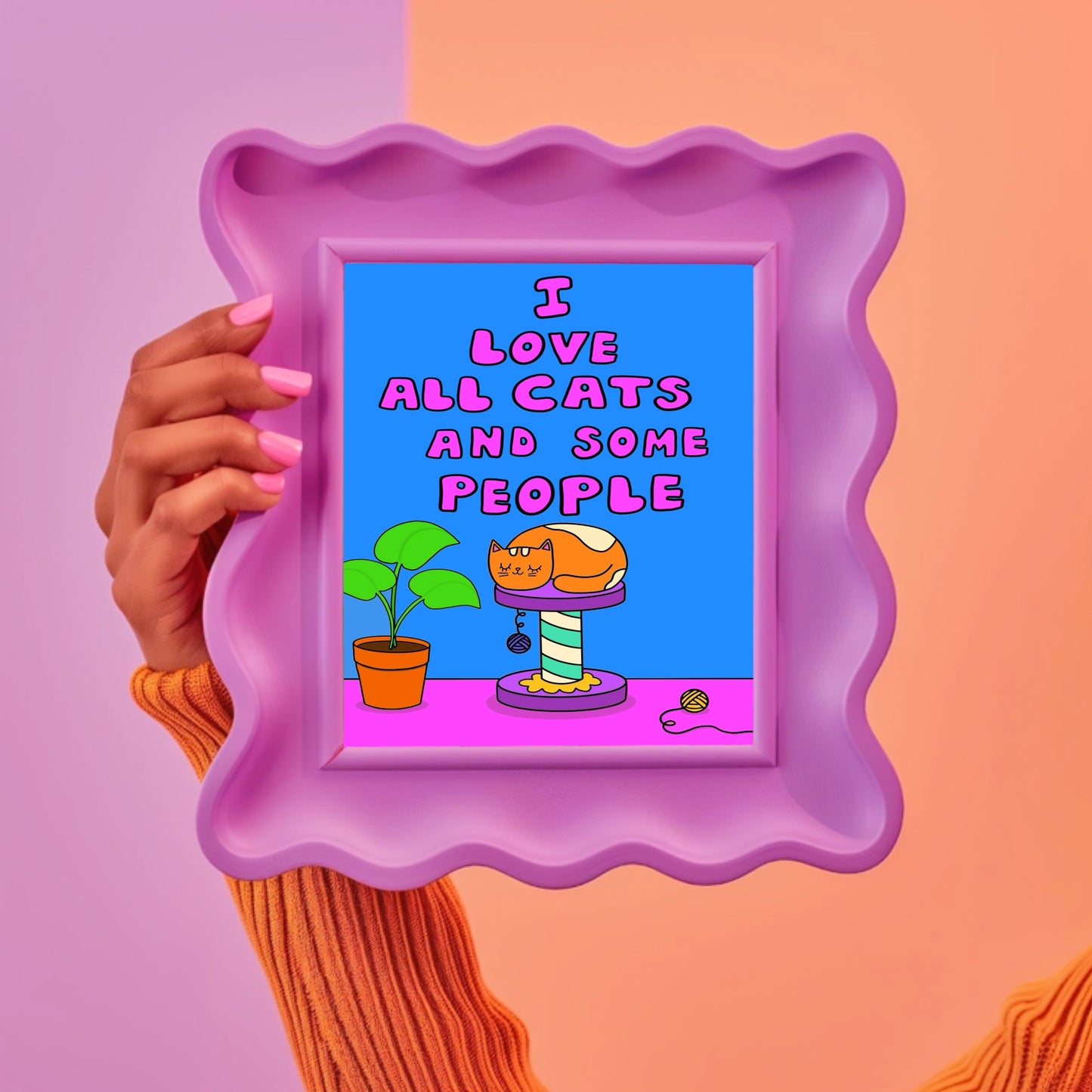 Love All Cats print