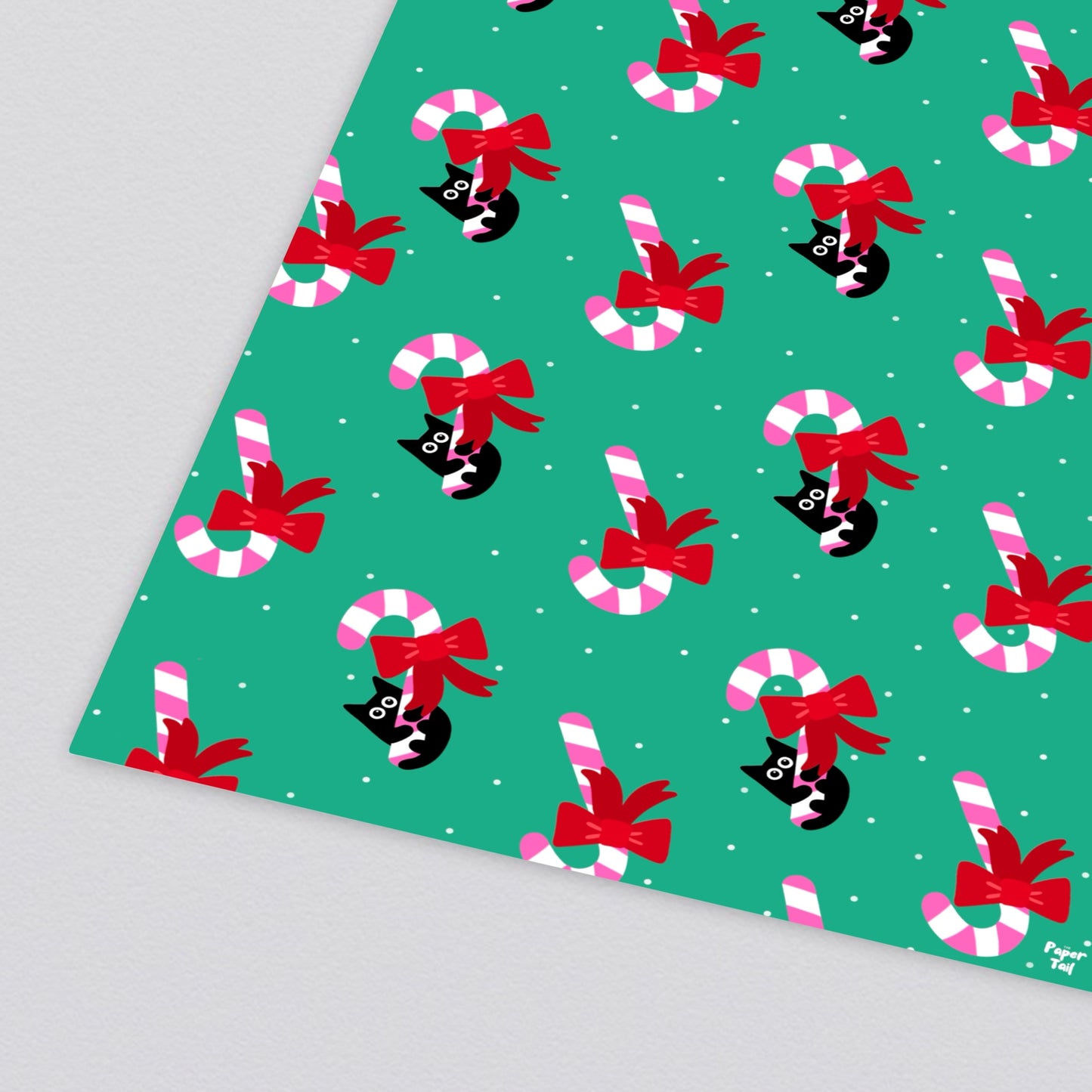 Christmas Cats Wrapping Paper