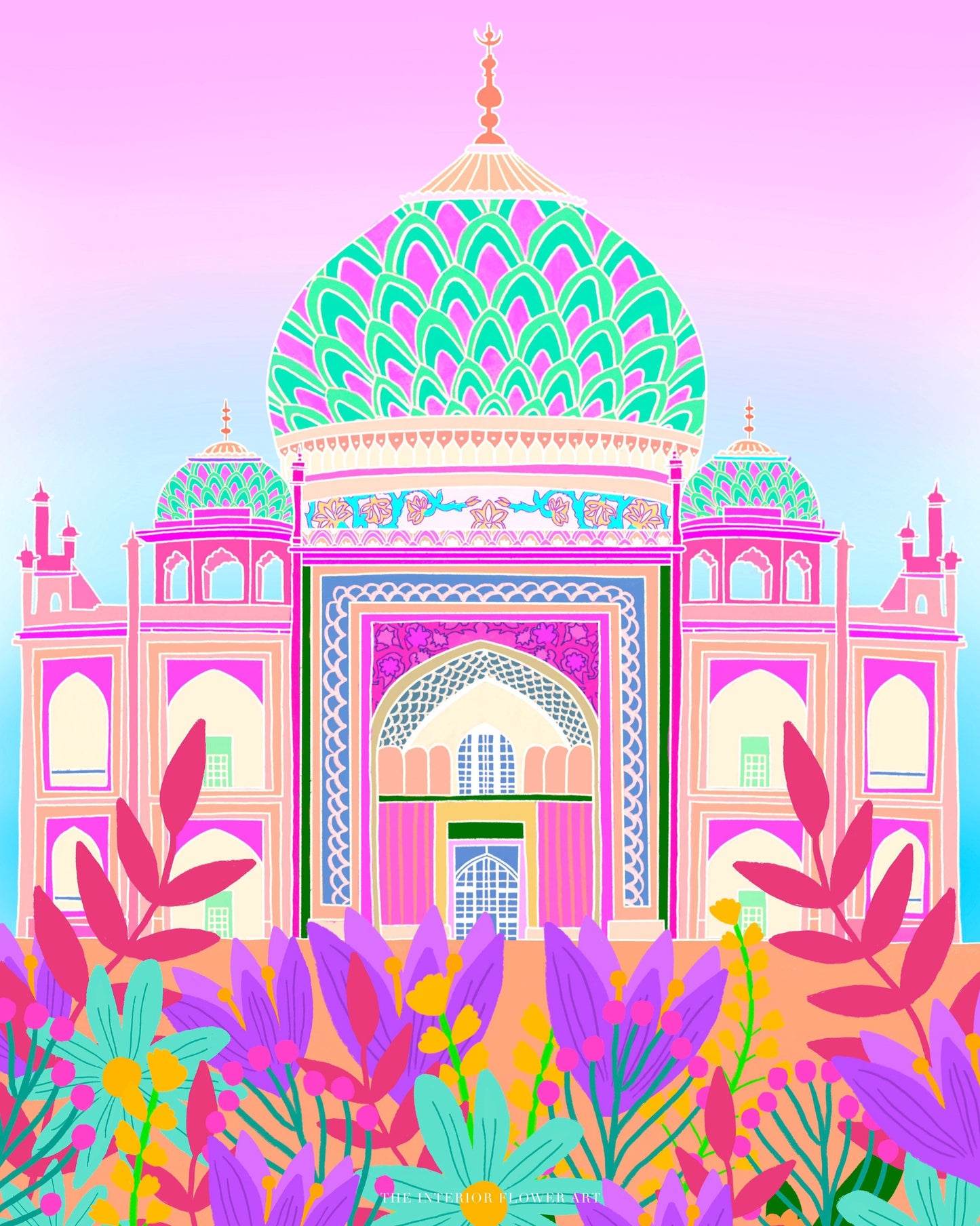 Taj Mahal print