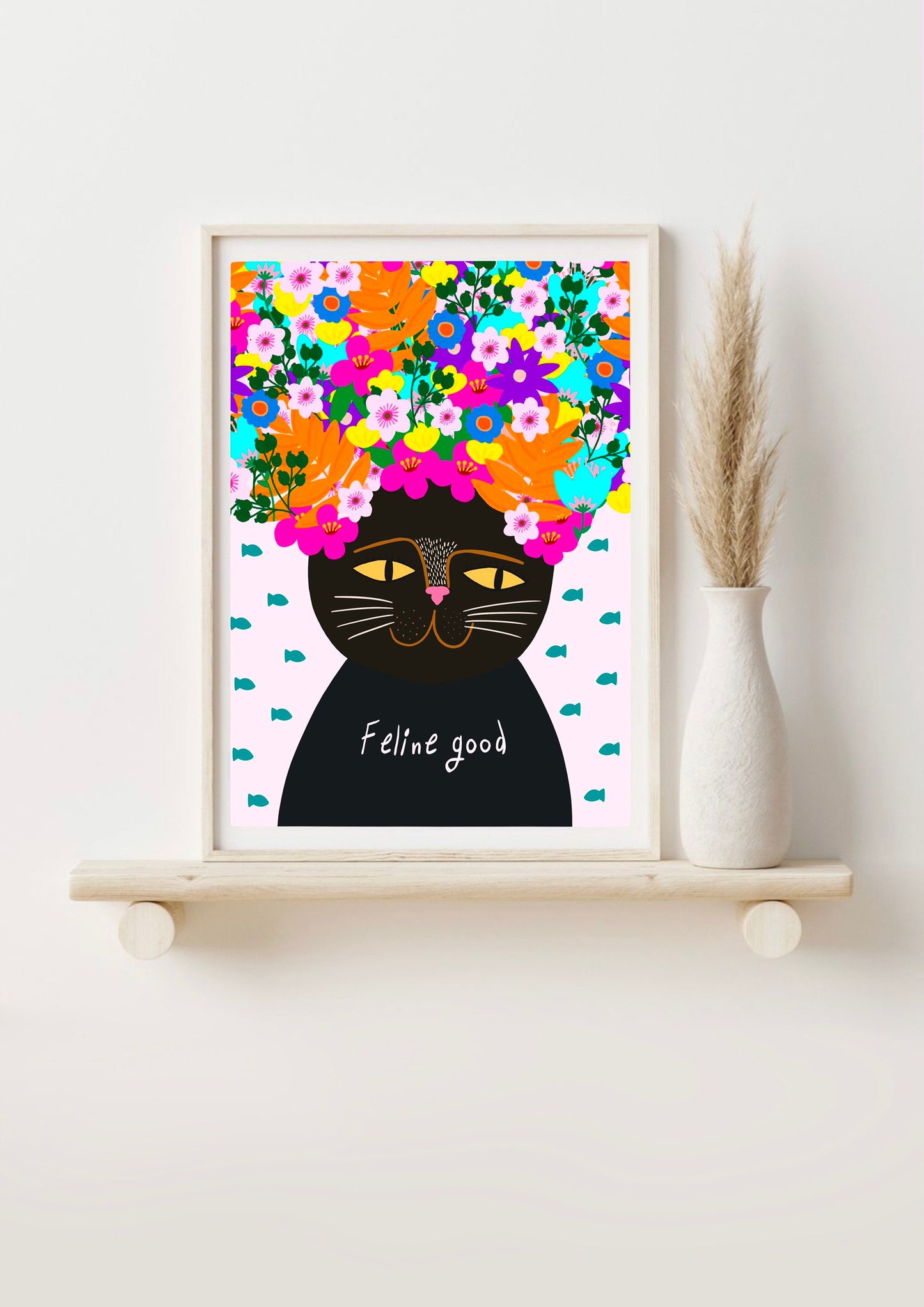 Feline Good print