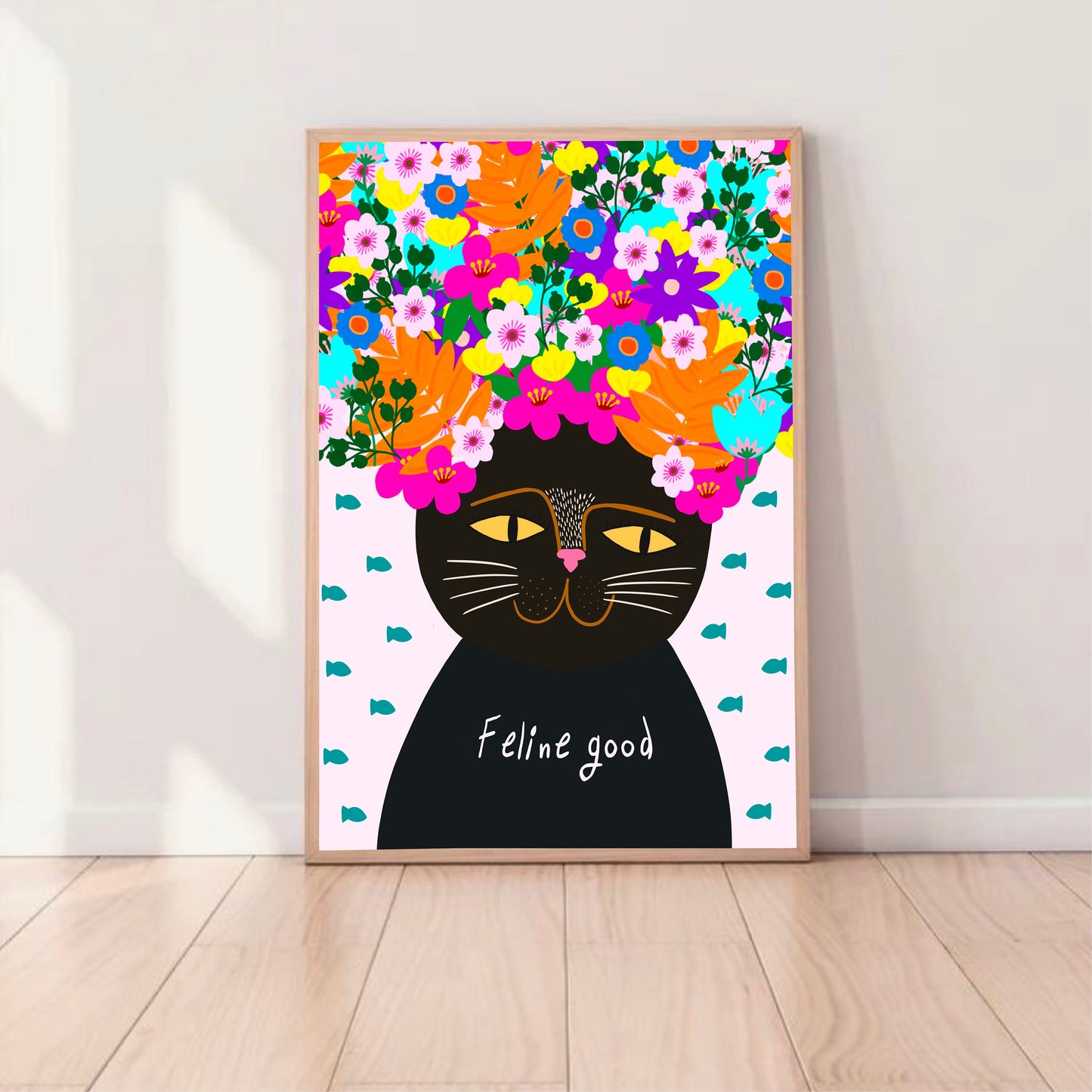 Feline Good print