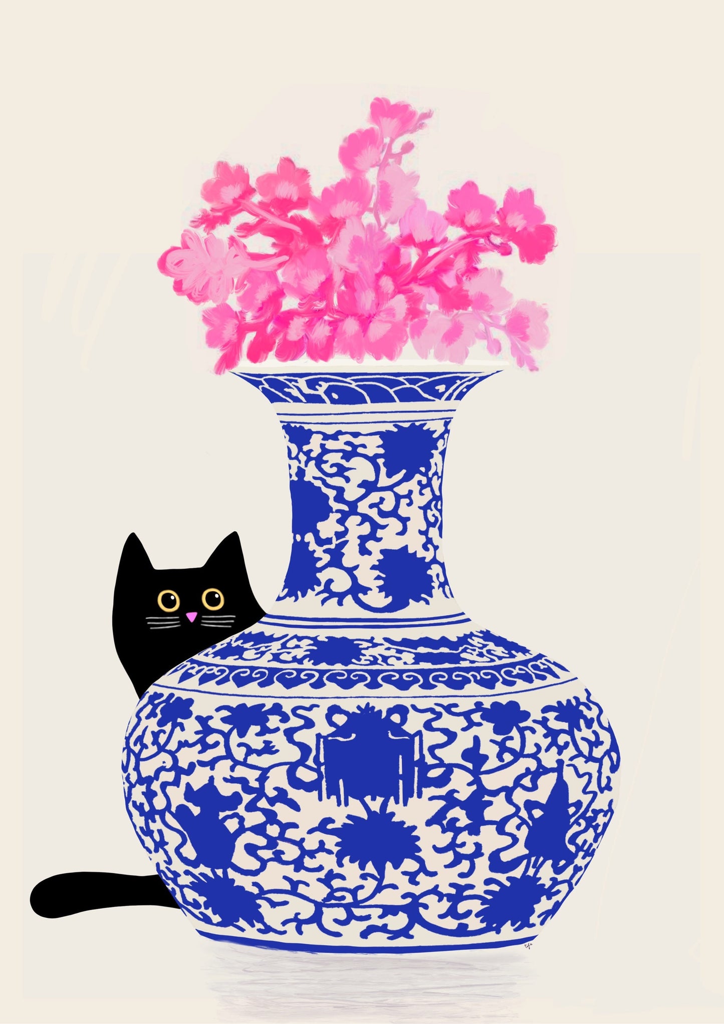 China Vase print