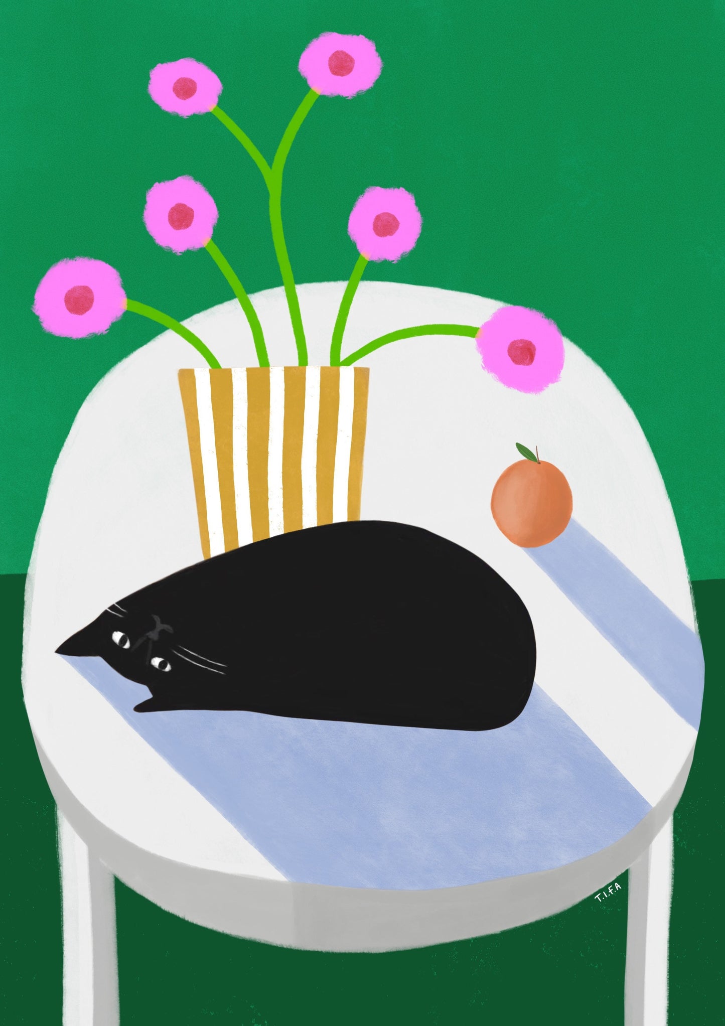 Table Cat print