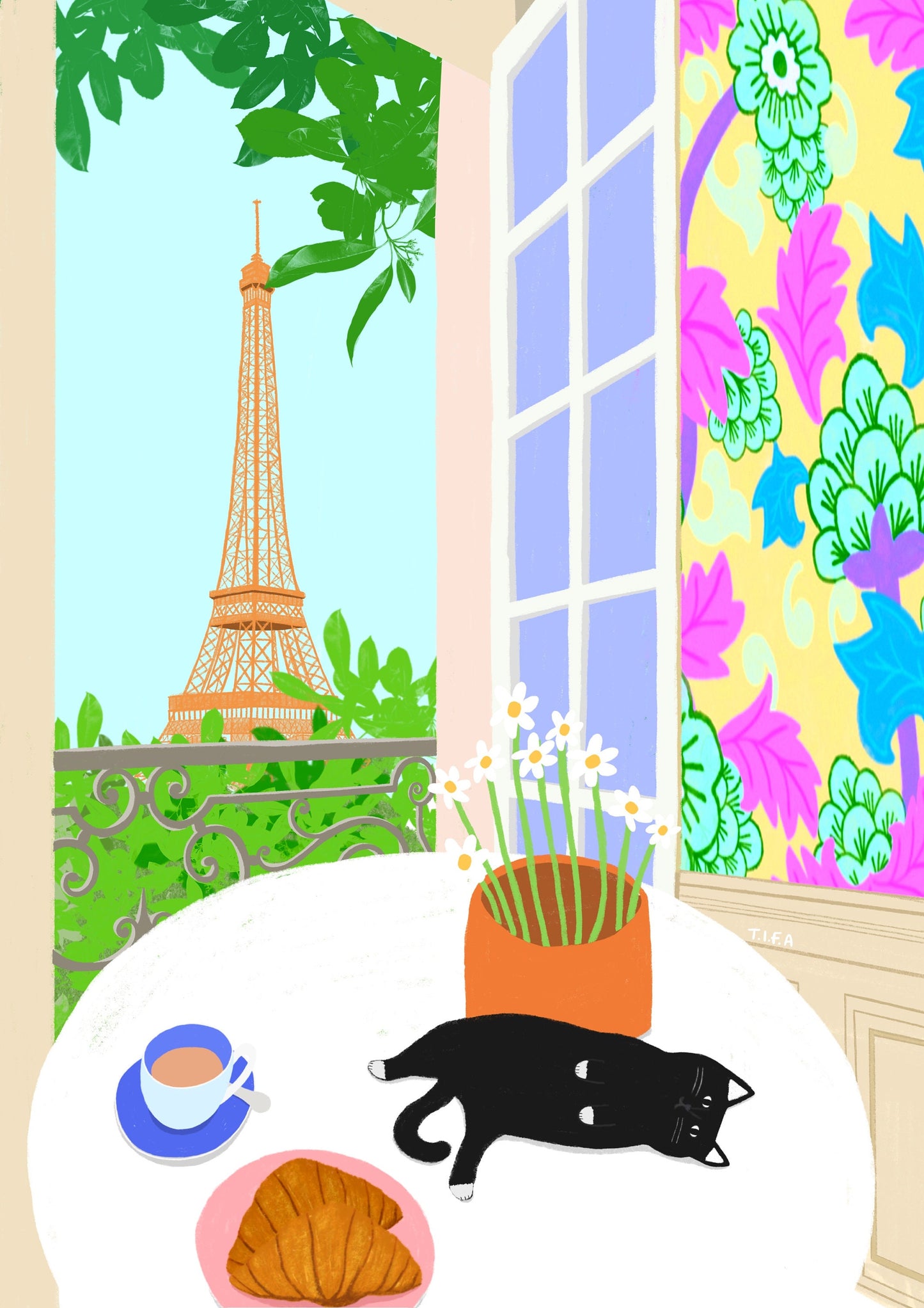 Eiffel Tower print