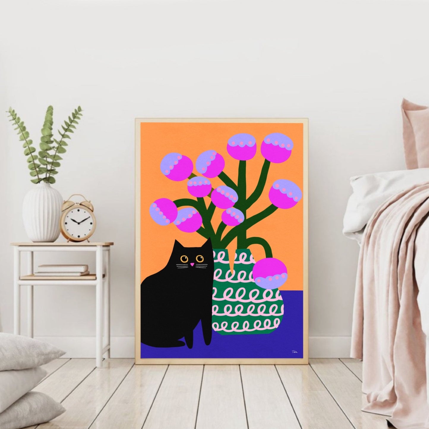 Funky Flowers print