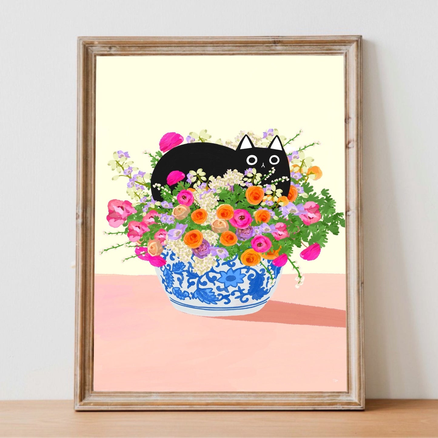 Flower Bed print
