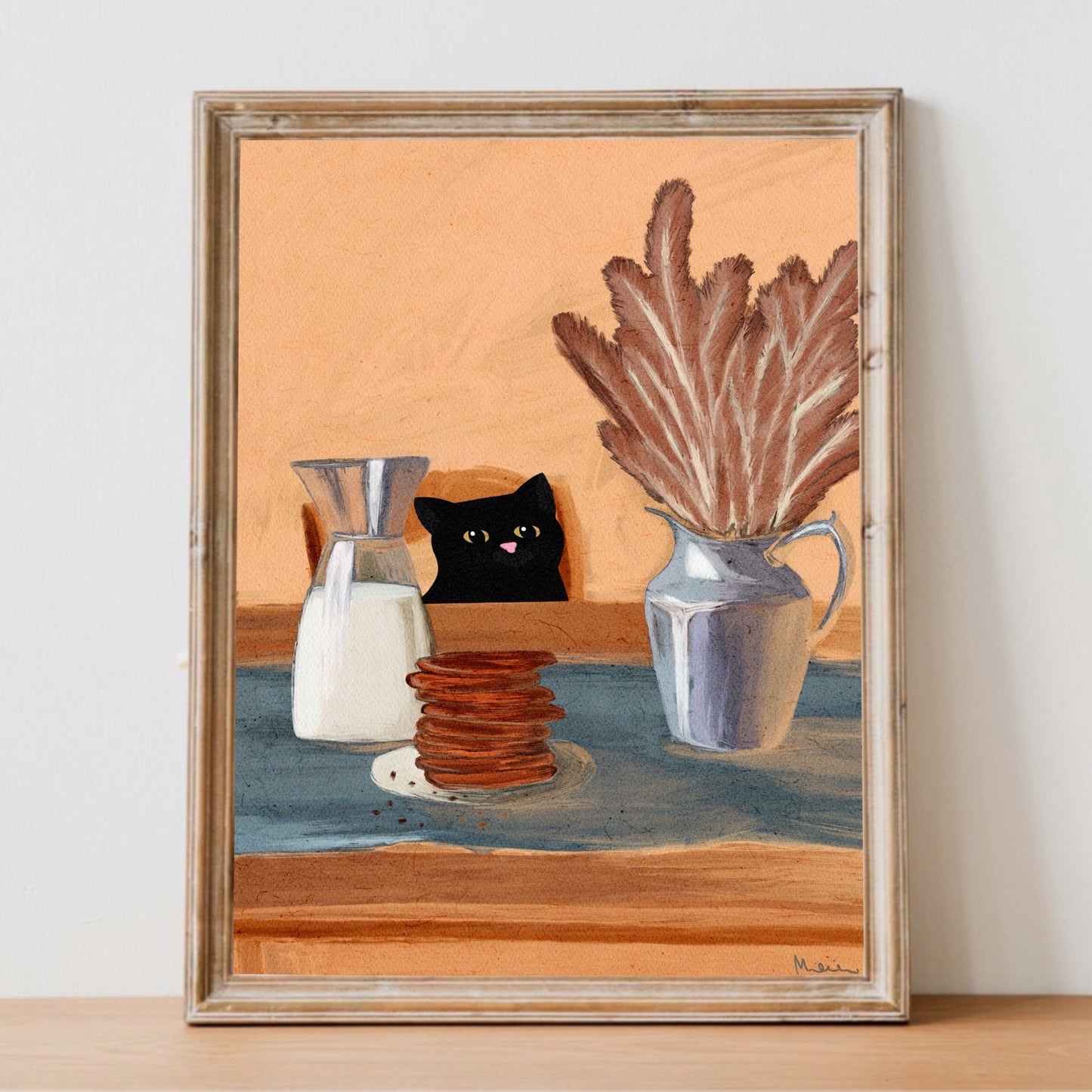 Milk and Cookies print