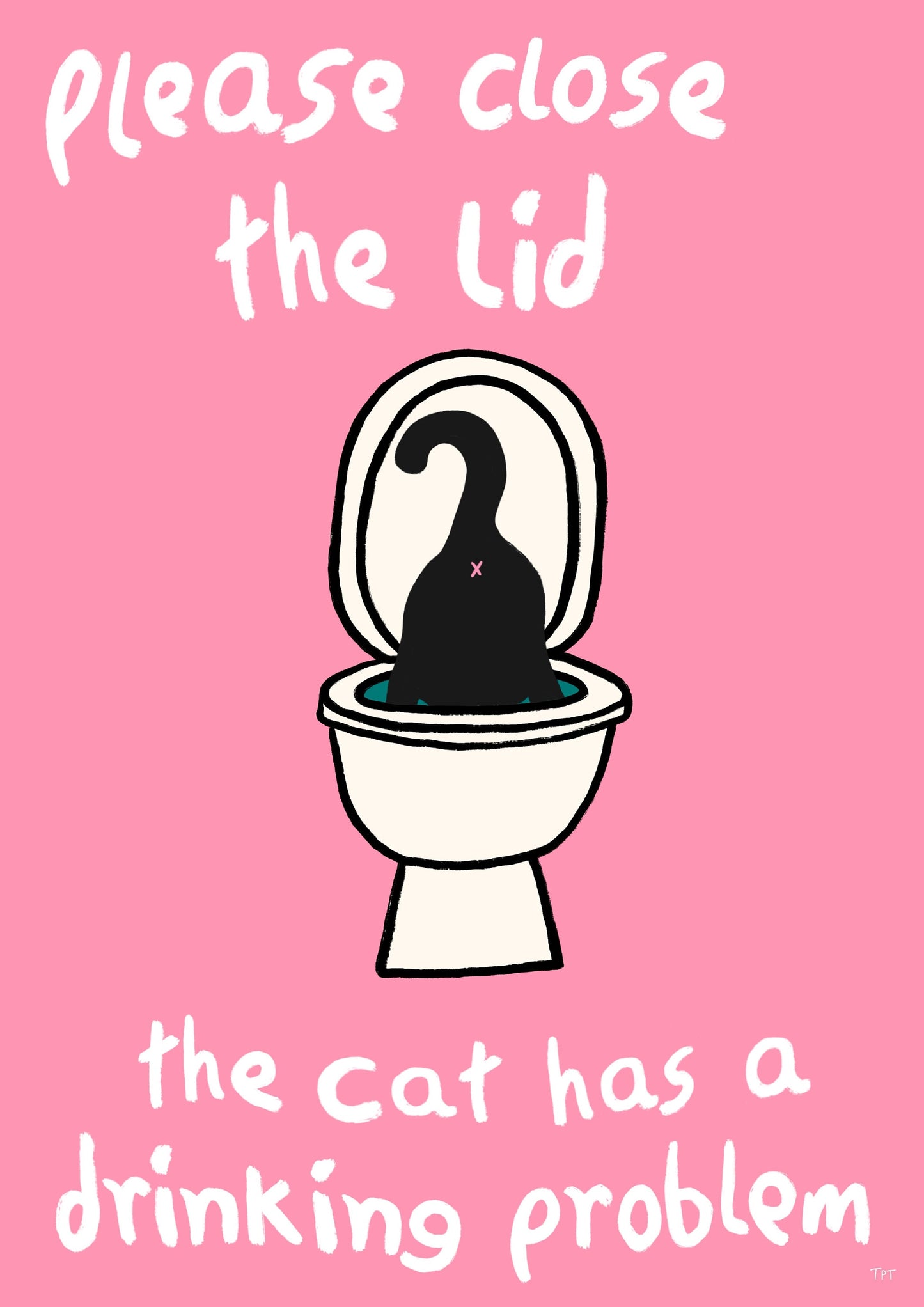 Close The Lid Print