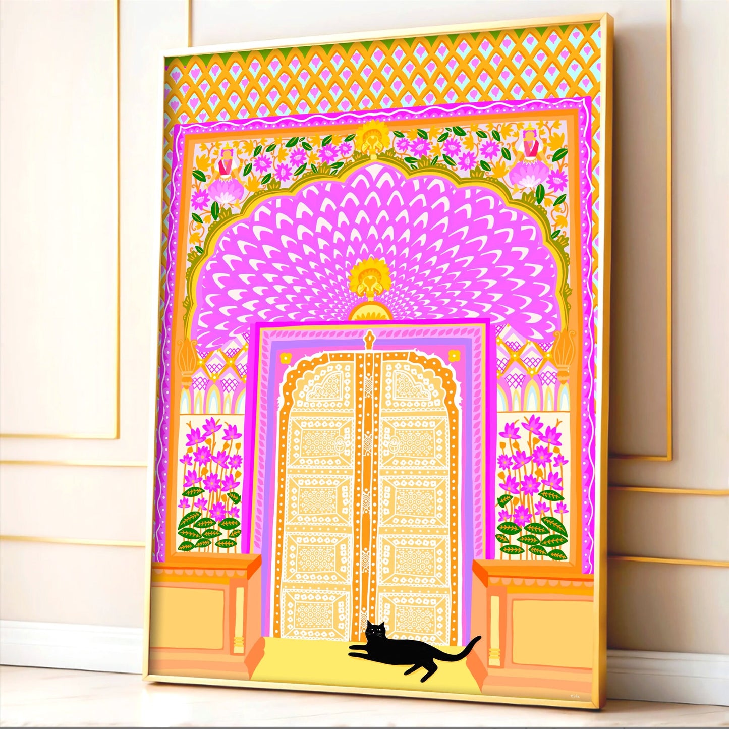 Indian Door Print