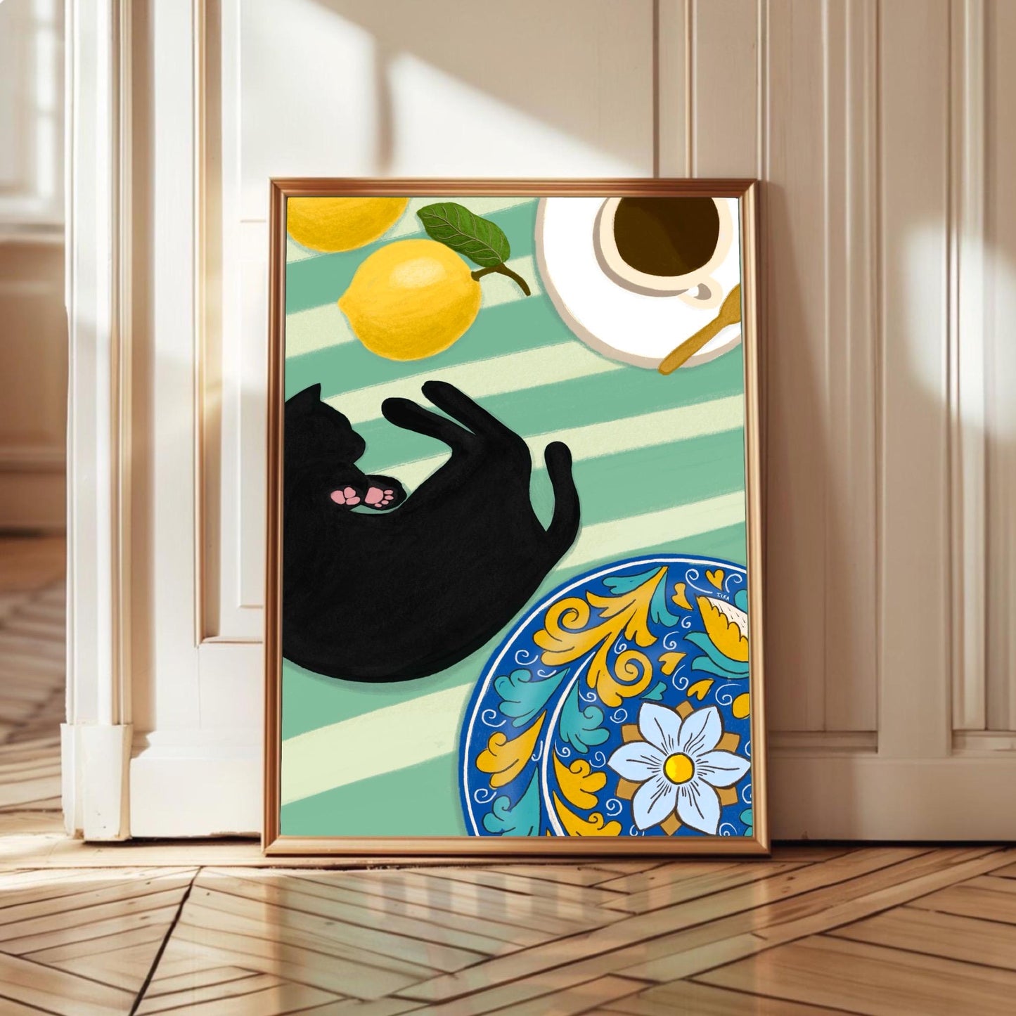 Coffee and Lemons print