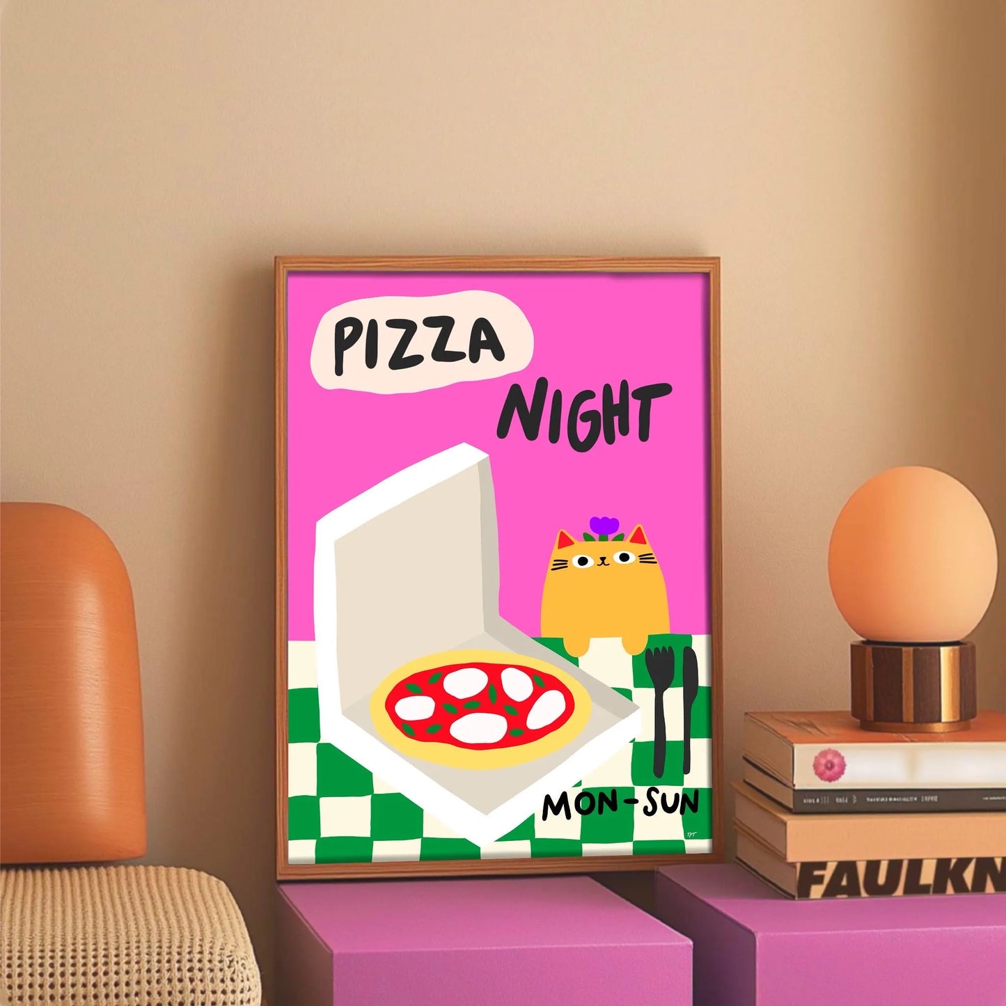 Pizza Night print