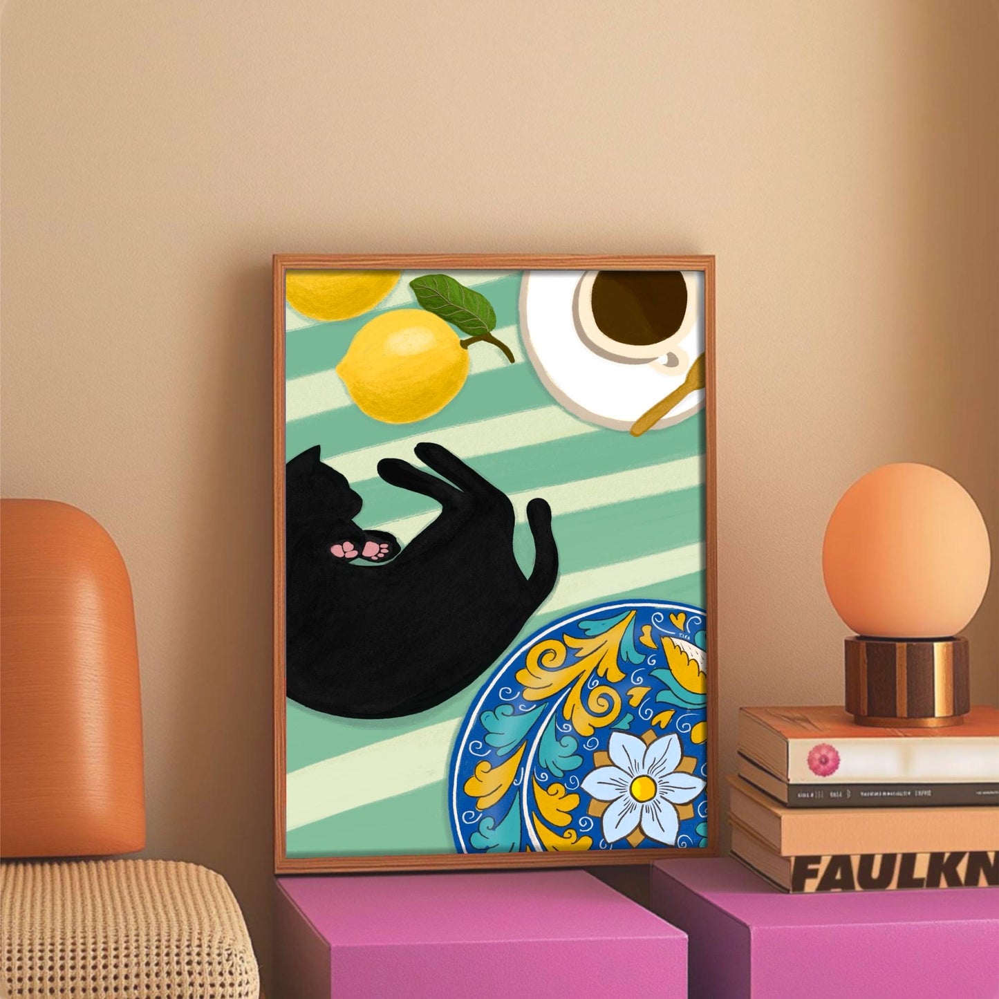 Coffee and Lemons print