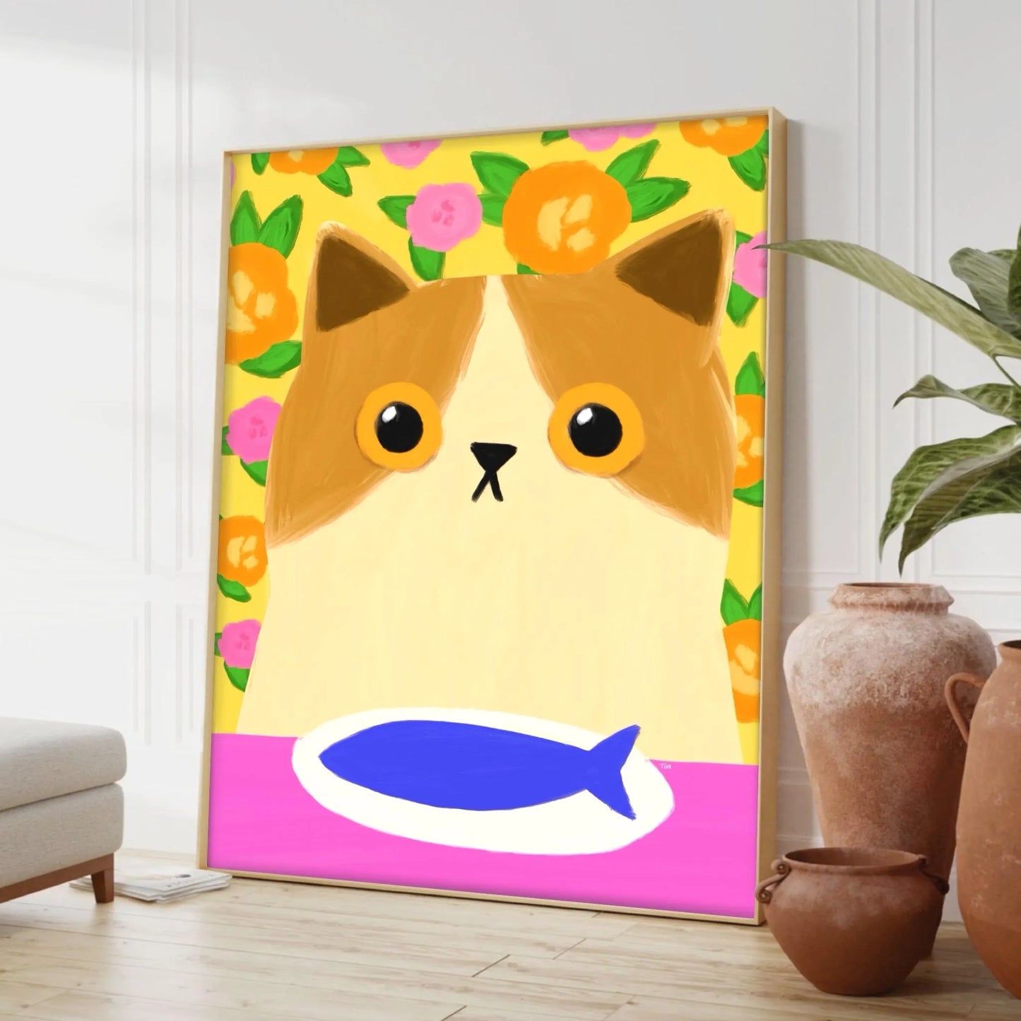 Fish For Dinner print