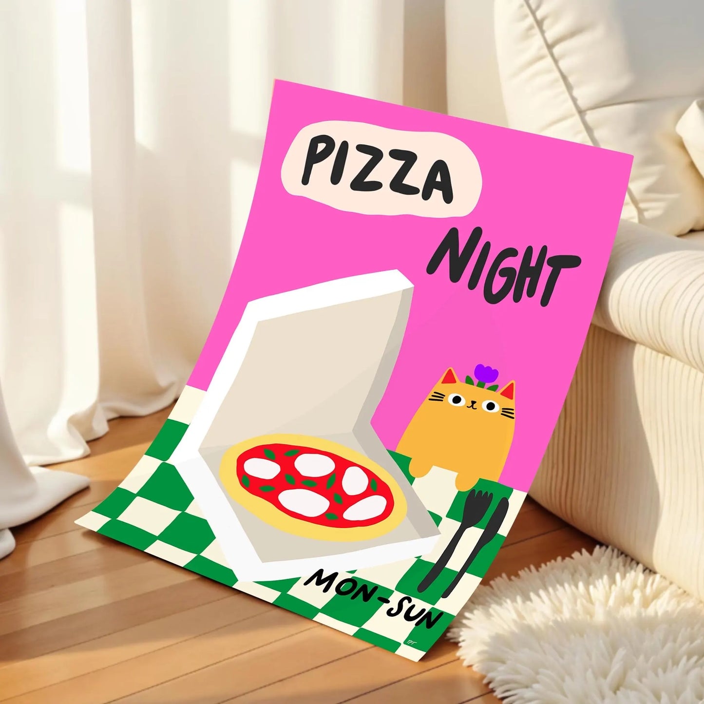 Pizza Night print