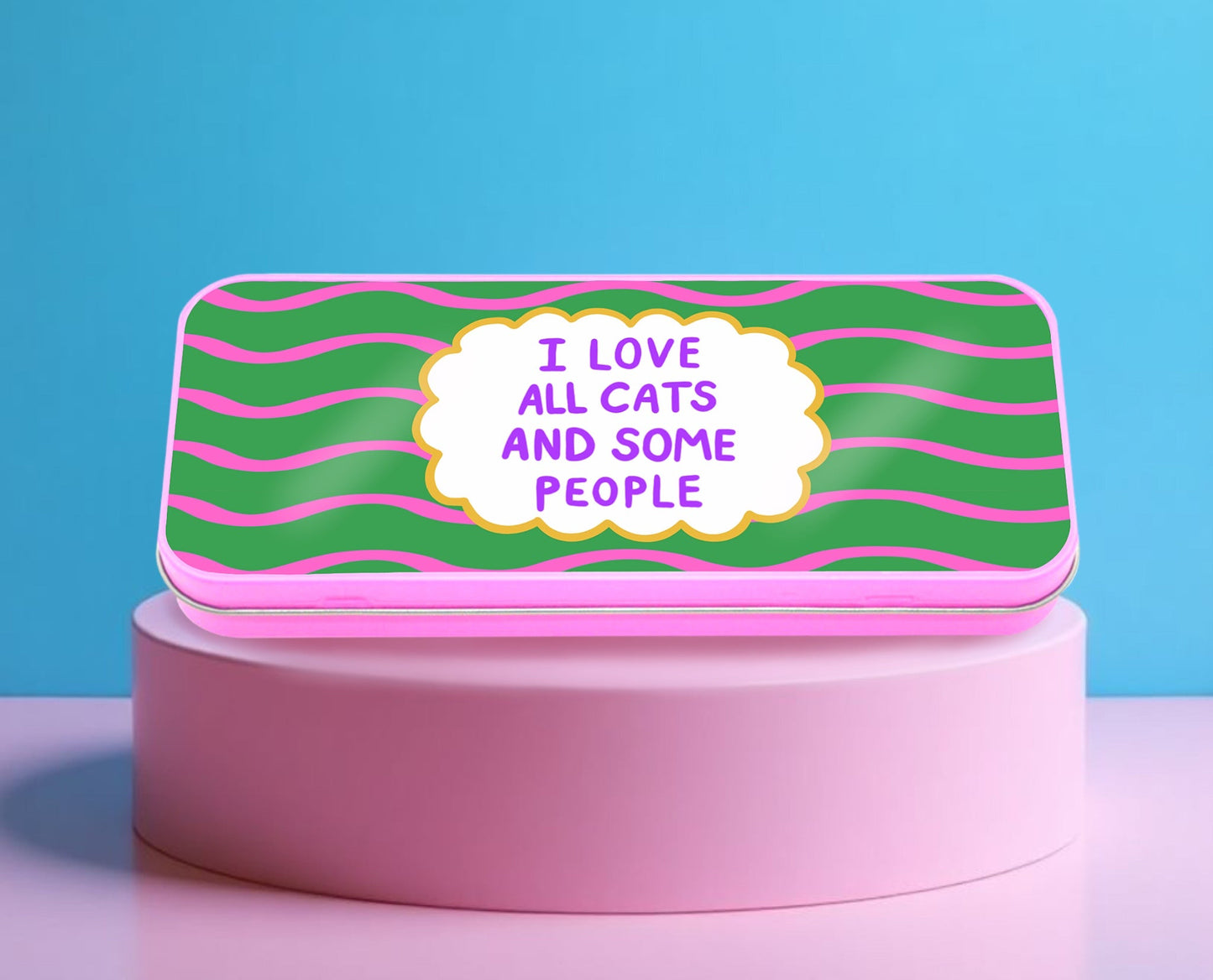 Love All Cats - Pencil Tin