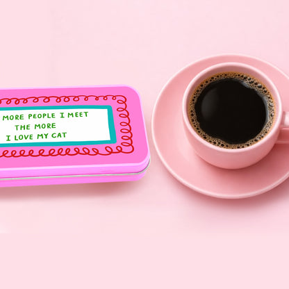I Love My Cat - Pencil Tin