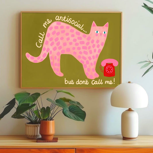 Don’t Call Me Cat Wall print