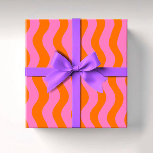 Wavy Wrapping Paper