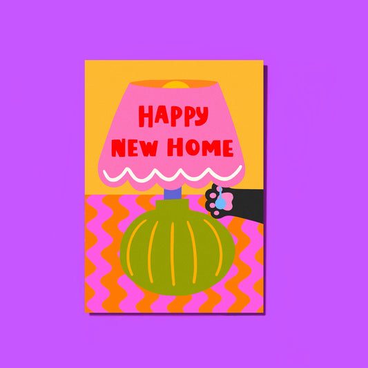Happy New Home Greetings Card