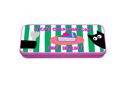 Cat and Cakes - Pencil Tin