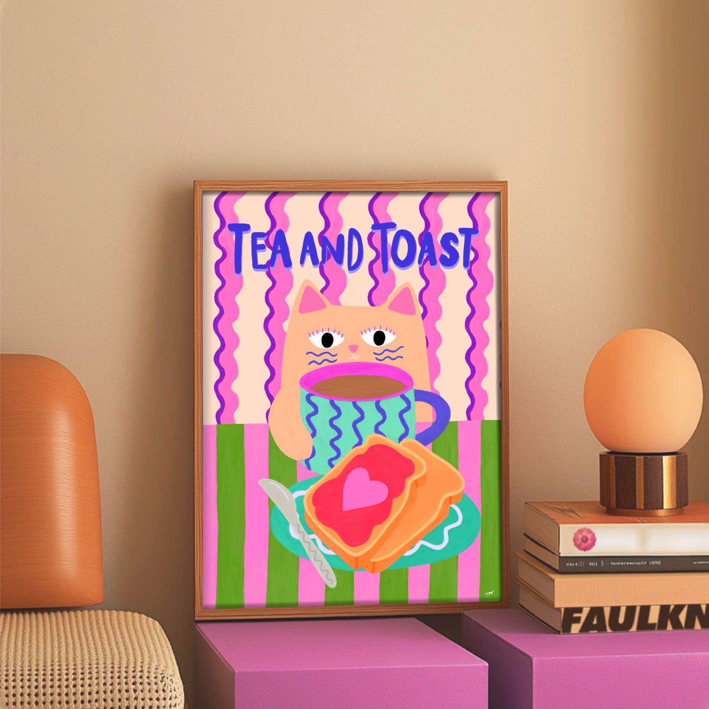 Tea And Toast print