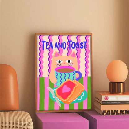 Tea And Toast print