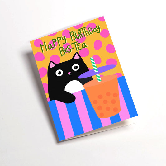 Bes-Tea Birthday Card